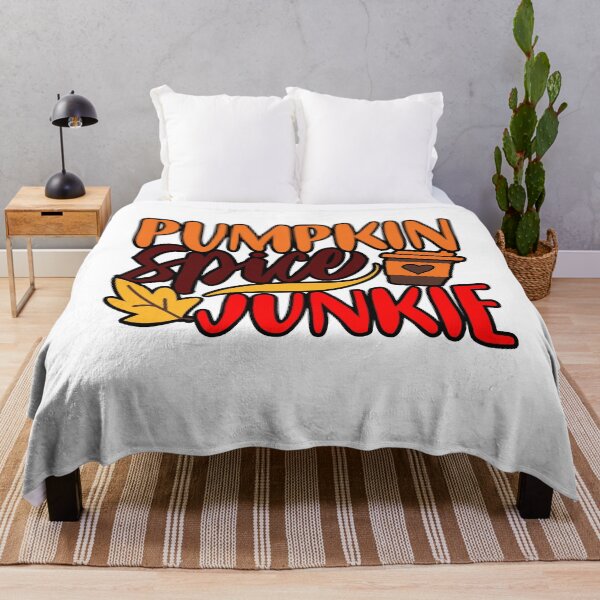 Item preview, Pumpkin Spice Junkie : Colorful Artistic Typography design designed and sold by Department61.