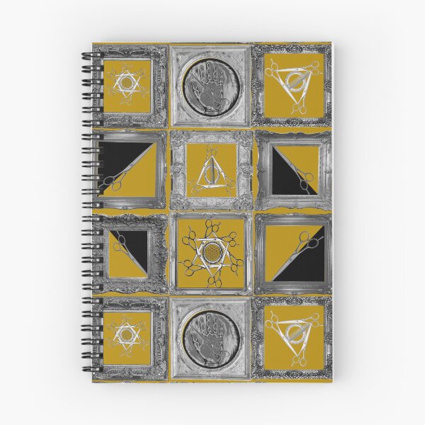 Item preview, Hair Pop Art quilt Greyscale on harvest gold  designed and sold by SaltCitySage.