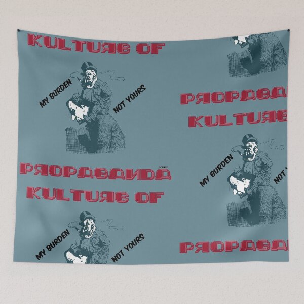 Item preview, Kulture of Propaganda (burden) design designed and sold by ParaPrints.