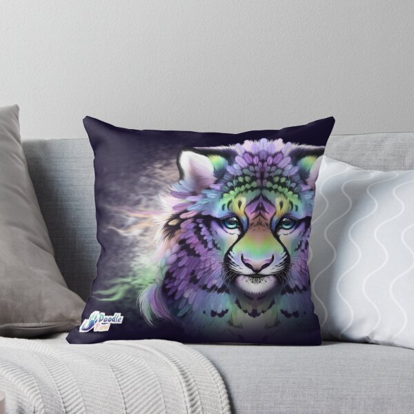 Item preview, Colorsplash tiger design designed and sold by DoodlePaw.