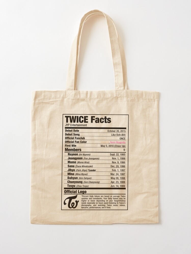 Kpop Twice Tote Bag 