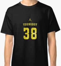 NBA Youngboy 38 Jersey, Youngboy Gear, Shirts and More Classic T-Shirt
