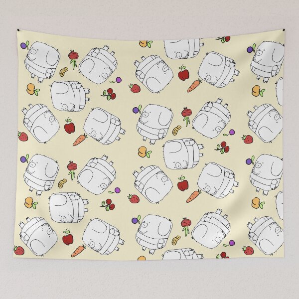 Item preview, fruitty pig panchito designed and sold by FRUIZ101.
