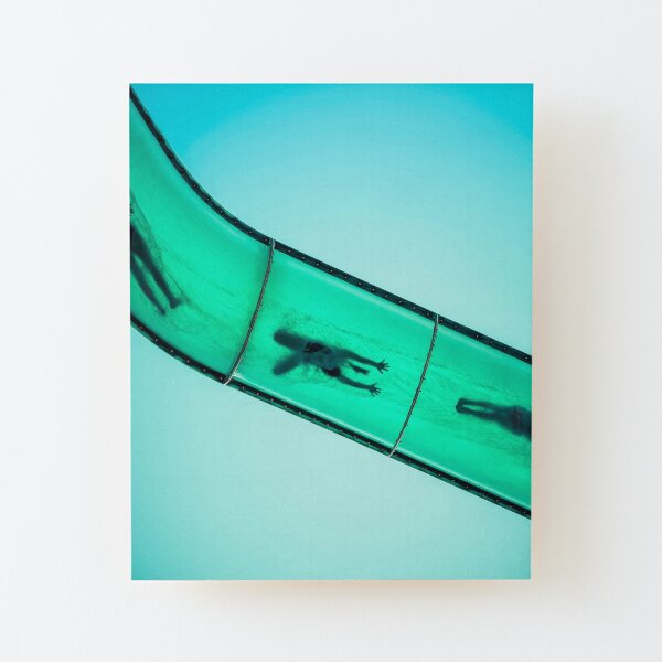 Sliding into Summer Wood Mounted Print
