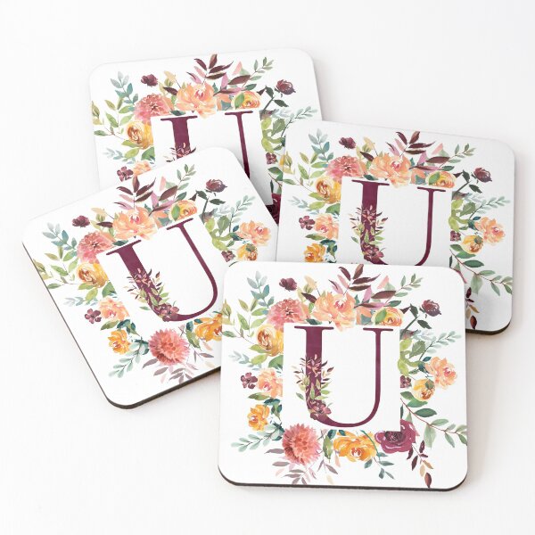Item preview, Floral Monogram - U designed and sold by Amanda-Lakey.