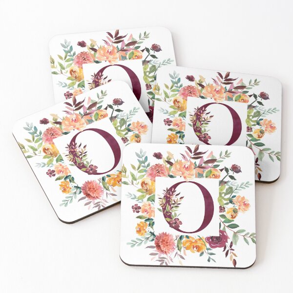 Item preview, Floral Monogram - O designed and sold by Amanda-Lakey.