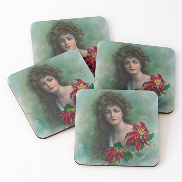 Item preview, Poinsettia Girl designed and sold by Kyle Hamar.