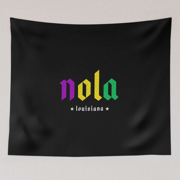 Item preview, NOLA New Orleans Louisiana Nawlins Mardi Gras designed and sold by ripsydesigns.