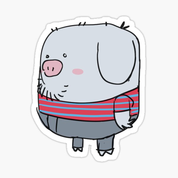 panchito pig Sticker