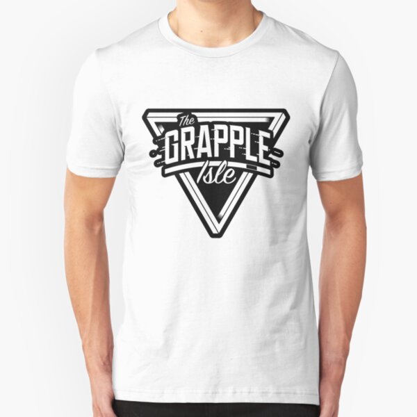 Grapple Isle - Black Triangle Slim Fit T-Shirt