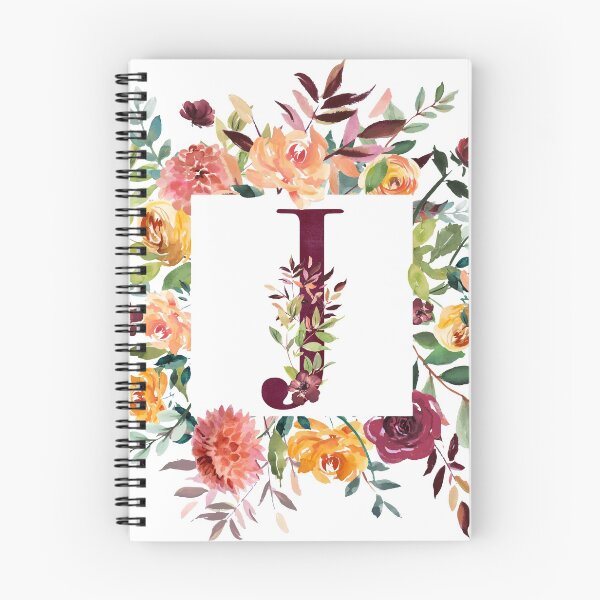 Item preview, Floral Monogram - J designed and sold by Amanda-Lakey.