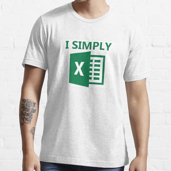 microsoft excel t shirt