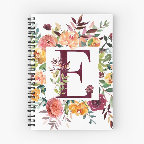 Item preview, Floral Monogram - E designed and sold by Amanda-Lakey.