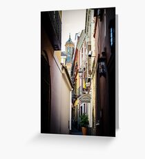 Streets of Seville Greeting Card