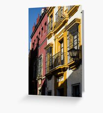 Streets of Seville Greeting Card