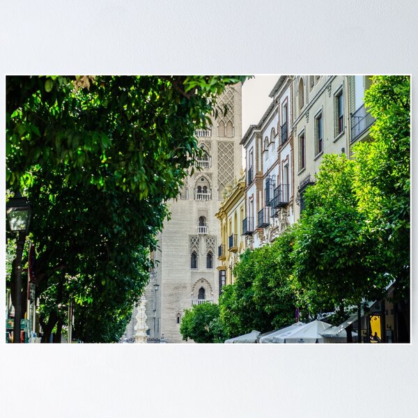Item preview, Streets of Seville  designed and sold by AM FineArtPrints.