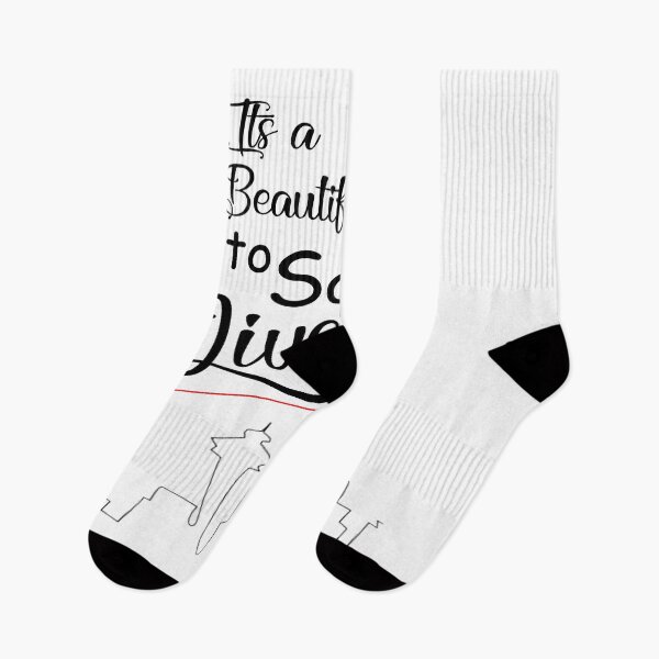 Item preview, It's a Beautiful Day to Save Lives Quote of Grey's designed and sold by tessBuzz.