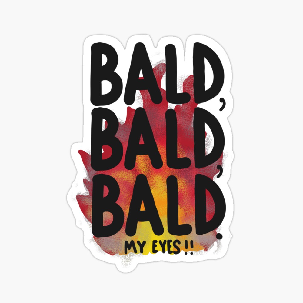 bald bald bald my eyes spongebob Photographic Print for Sale by  keepitheavenly | Redbubble