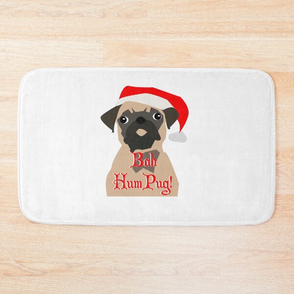 Item preview, Bah Hum Pug!. A Pugs not just for Christmas!  designed and sold by HeardUWereDead.
