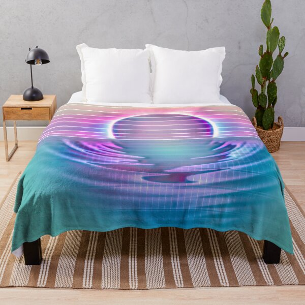Item preview, Outrun Vaporwave Sun Bubble designed and sold by sublimepw.