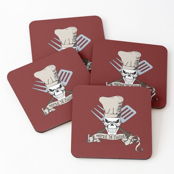 Item preview, Maitre de Cuisine - Chef Skull designed and sold by Quentin1984.