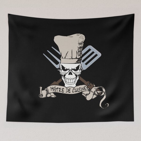 Item preview, Maitre de Cuisine - Chef Skull designed and sold by Quentin1984.