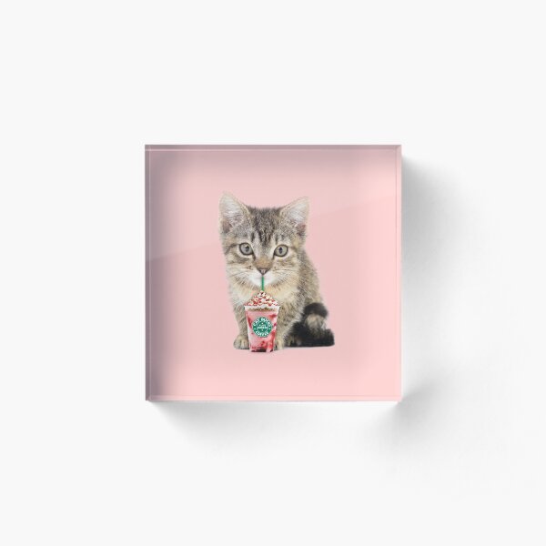 Sweet cat by Alice Monber Acrylic Block