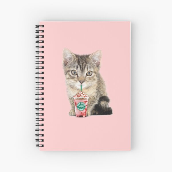 Sweet cat by Alice Monber Spiral Notebook