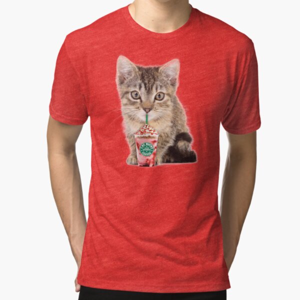 Sweet cat by Alice Monber Tri-blend T-Shirt
