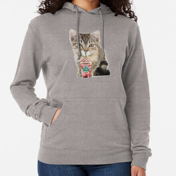 Sweet cat by Alice Monber Lightweight Hoodie