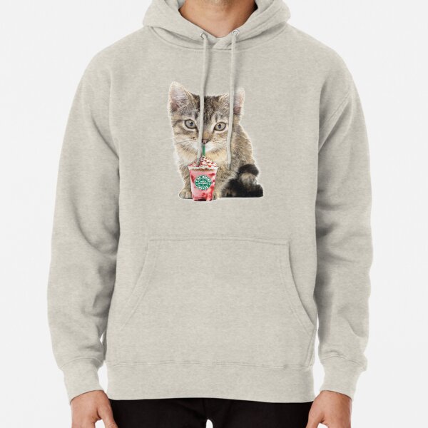 Sweet cat by Alice Monber Pullover Hoodie