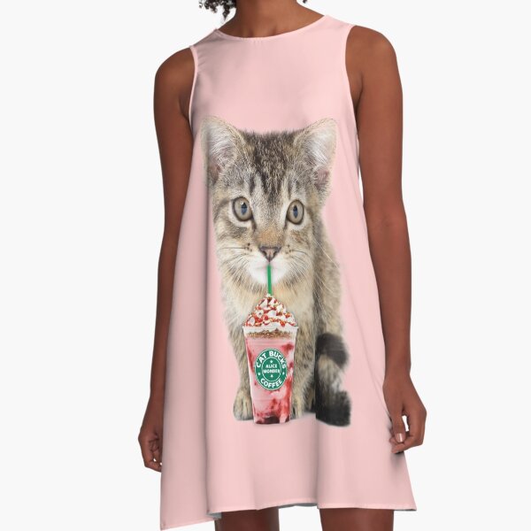 Sweet cat by Alice Monber A-Line Dress