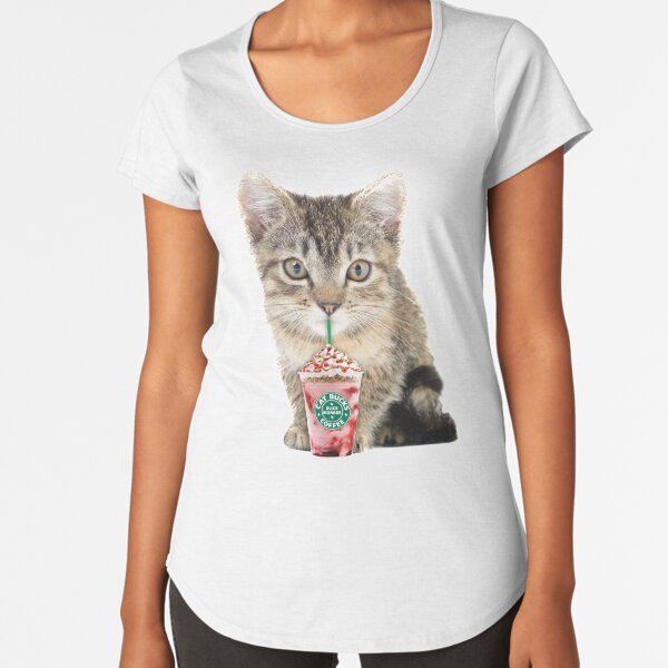 Sweet cat by Alice Monber Premium Scoop T-Shirt