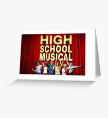High School Musical Greeting Card