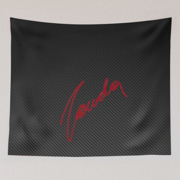 Item preview, Niki Lauda Signature Carbon Fiber – F1 Legend Tribute, Ferrari Era, Motorsport Icon Design designed and sold by Road To Track.