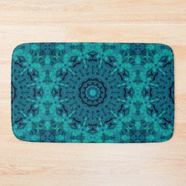 Item preview, Turquoise Mandala, Ancient Foam, Abstract Pattern 7, by Bennydoscope designed and sold by Bennydoscope.