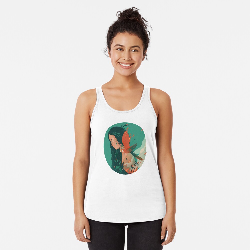 Item preview, Racerback Tank Top designed and sold by anniko-story.