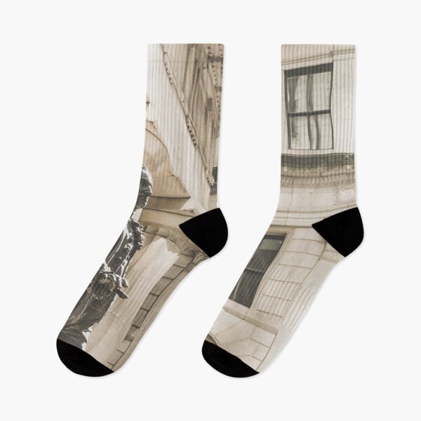 Item preview, Federal Hall, New York City photo, George Washington statue, NY, NYC photography, hasselblad fine art designed and sold by Spallutos.