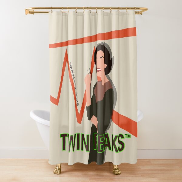 Twin Peaks - Audrey Horne Shower Curtain