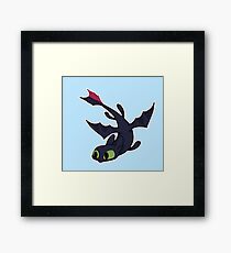 Toothless Framed Print