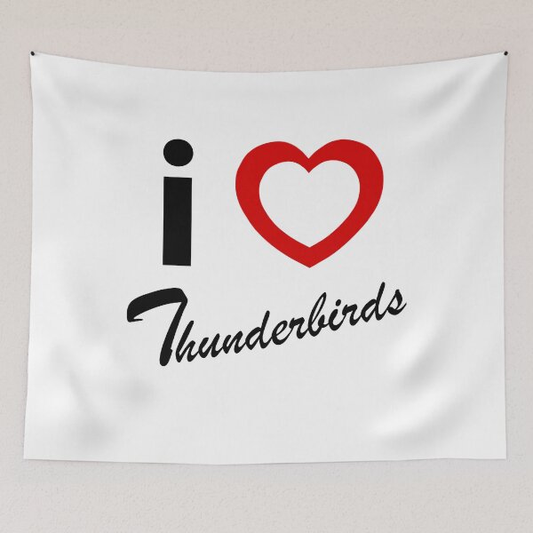 Item preview, I Love (Heart) Thunderbirds designed and sold by Steve H Clark.