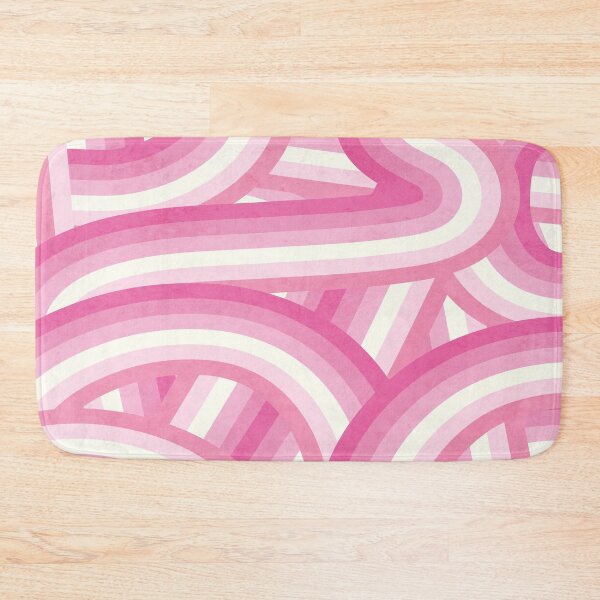 Item preview, Pink Rainbow Stripes Pattern designed and sold by itsjensworld.