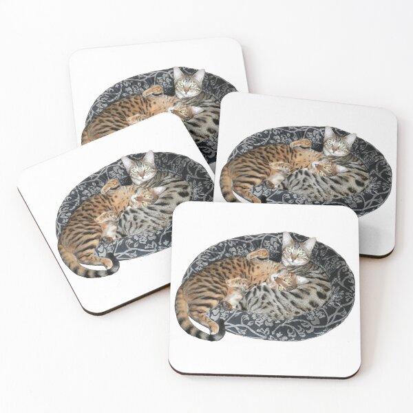 Item preview, Brown Spotted Bengal Cats 2 designed and sold by Rubywoodwytch.