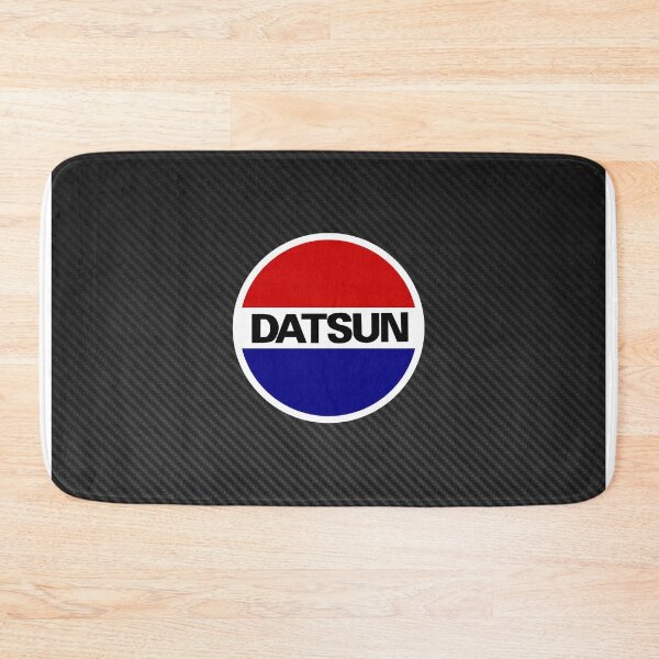 Item preview, Datsun Carbon Fiber Logo Sticker - Classic JDM Emblem designed and sold by Road To Track.