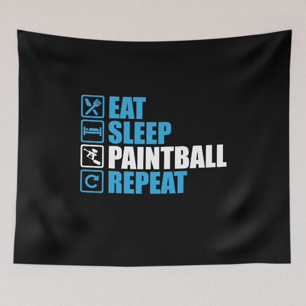 Item preview, Paintball - Eat, Sleep, Paintball, Repeat designed and sold by Mohja-Design.