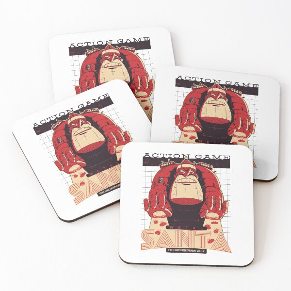 Item preview, METAL SANTA SANTA CHRISTMAS XMAS GIFT T-SHIRT TEE SWEATER CASE STICKER designed and sold by Timcito.