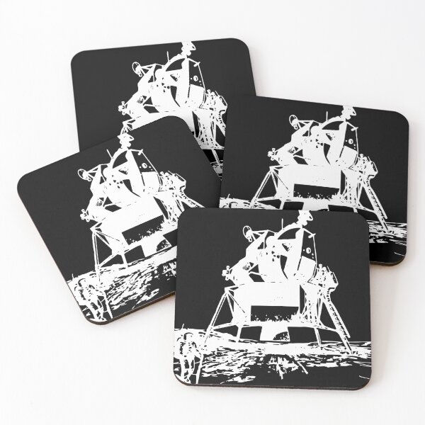 Item preview, The Eagle has Landed (white) designed and sold by ThreeTrees.