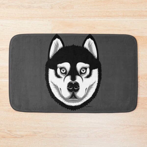 Item preview, Ink husky dog portrait designed and sold by Marcos Sevilla Martin.
