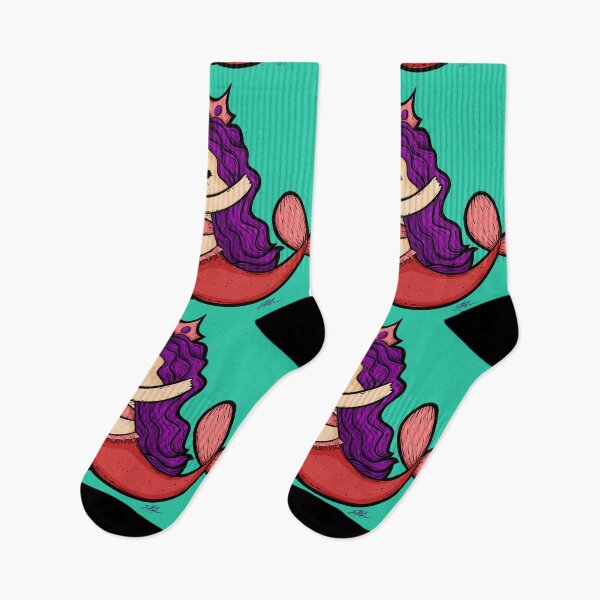 Item preview, Cute Mermaid Illustration designed and sold by ZaryaKiqo.