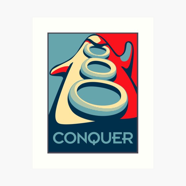 Item preview, Conquer designed and sold by Retro-Freak.